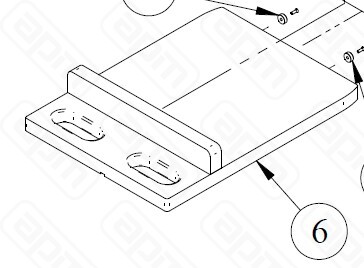 ПЛАСТИНА ДМЯСОПРЕССА KT-ALP KTALP022