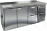 СТОЛ С МОРОЗШКАФОМ HICOLD GN112 BR2 BT