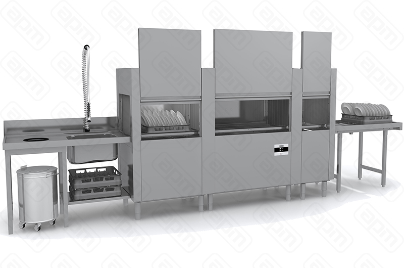 МАШИНА ПОСУДОМОЕЧНАЯ КОНВЕЙЕРНАЯ APACH CHEF LINE LTPT270 PWUR ARYX2