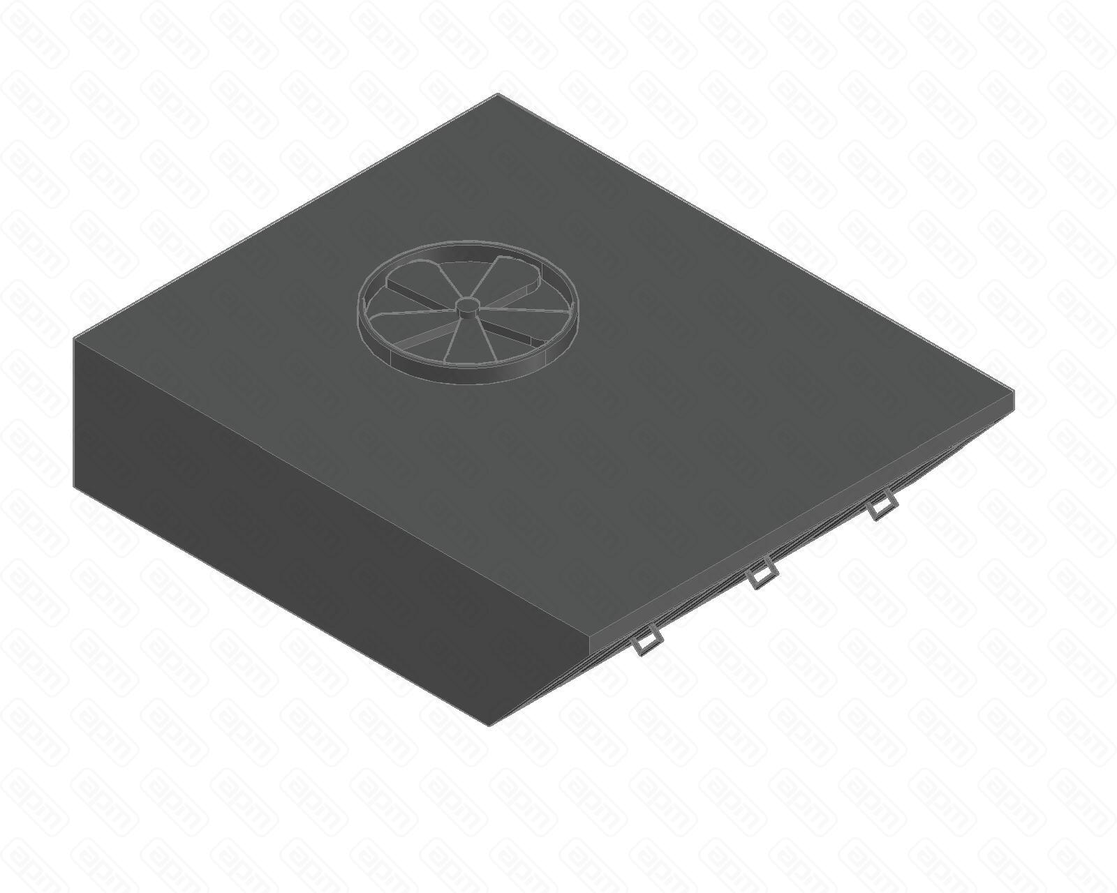 ЗОНТ ВЫТЯЖНОЙ ВСТРАИВАЕМЫЙ ЗВВ-6-64 21000080803