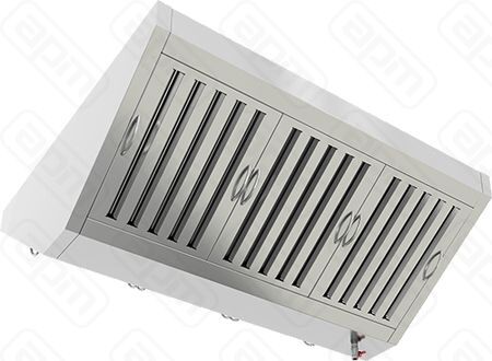 ЗОНТ ВЫТЯЖ ОСТРОВНОЙ ЗВОО-1209