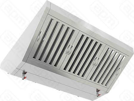 ЗОНТ ВЫТЯЖ ОСТРОВНОЙ ЗВОО-0816