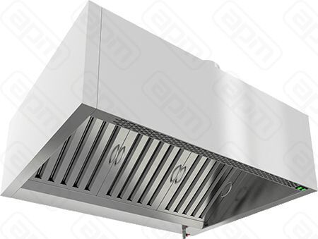 ЗОНТ ВЫТЯЖПРИСТЕННЫЙ ЗКВПО-13510 КОРОБЧАТЫЙ