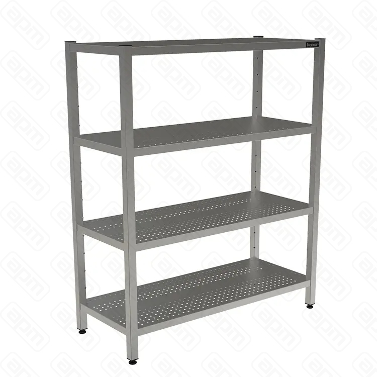 СТЕЛЛАЖ ПЕРФОРИРОВАННЫЙ РАЗБОРНЫЙ КОБОР СКТПР-6060 ВЫСОТА 1800