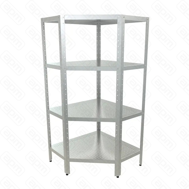 СТЕЛЛАЖ ПЕРФОРИРОВАННЫЙ УГЛОВОЙ РАЗБОРНЫЙ КОБОР СКПУ-65-90100430 ВЫСОТА 1800