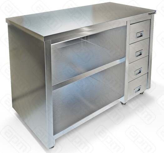 СТОЛ-ТУМБА СПС-1271808 П БДВЕРЕЙ ЯЩИКИ