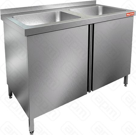 СТОЛ ПРИСТЕННЫЙ НСЗ2М-127Б С ВАННОЙ МОЕЧН