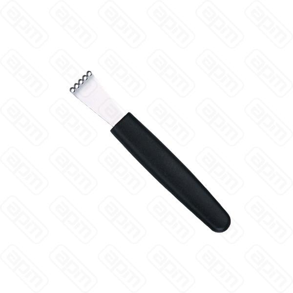 Нож карбовочный для цедры 143см нержсталь ручка пластиковая M15400