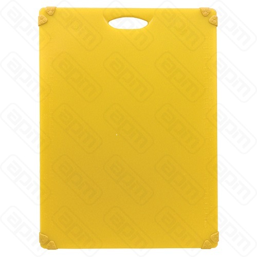 Доска разделочная 460х305мм h15мм желтая CBG1218AYL