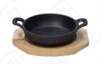 Сковорода d11см h3см 220мл порционная 2 ручки FUSION TASTE W8458X4FUTA