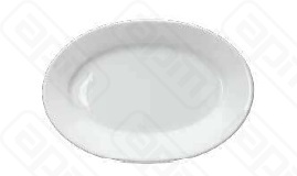 Тарелка овальная 284х188см ALBERGO BIANCO AL020730000