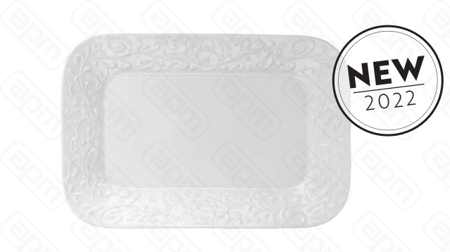 Блюдо прямоугольное 30х20см JASMIN BIANCO JA034300000