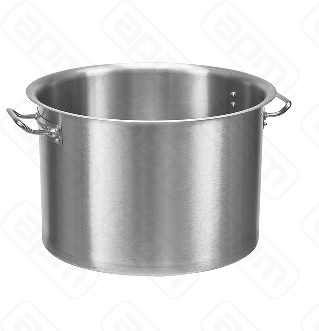 Кастрюля 127л d30х18см без крышки нержсталь HG-SS201118