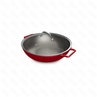 Кастрюля чугунная Wok D35 AROMA CAST RED 146759