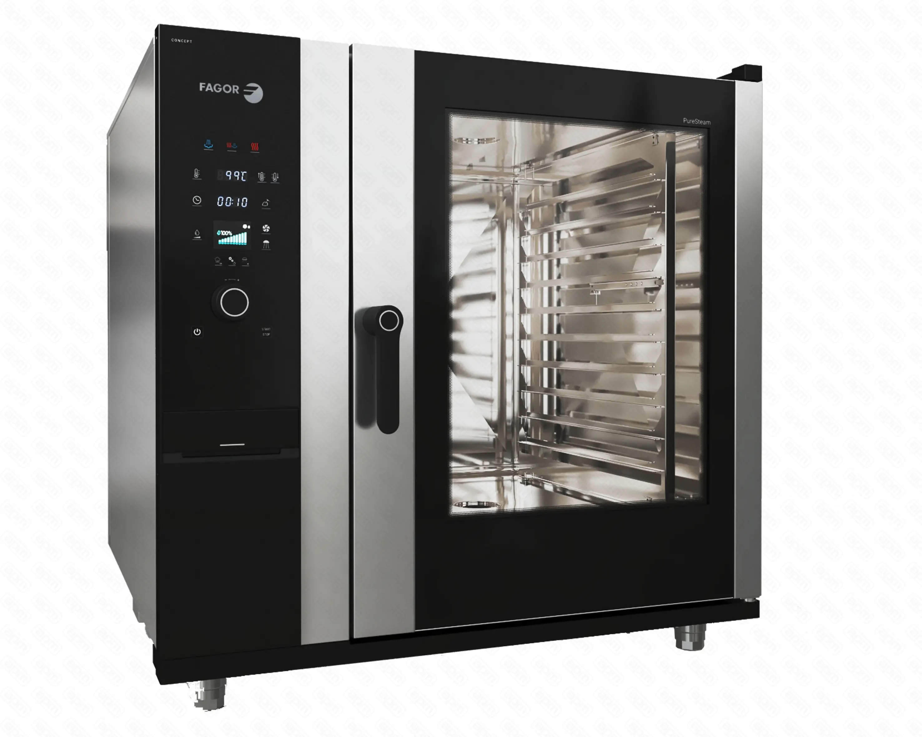 FAGOR IND S COOP Печь пароконвекционная серии CPW-101 E R LW S