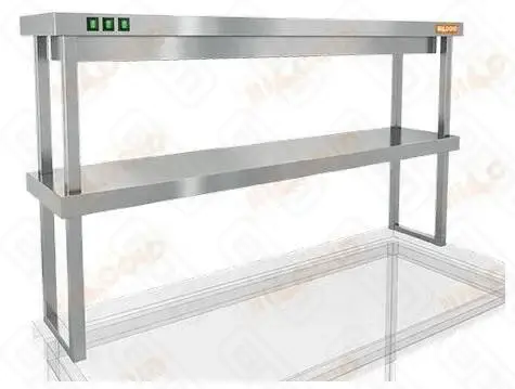 Полка тепловая тип ТР 2К-143 двухъярусная комбинированная