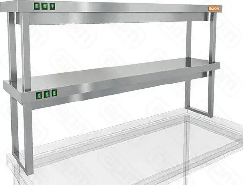 Полка тепловая тип ТР 2-153 двухъярусная