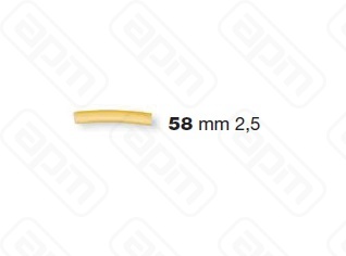 ФОРМА LA MONFERRINA ДЛЯ P6P12 BUCATINISEDANINI LISCI 25 MM 58 БРОНЗА