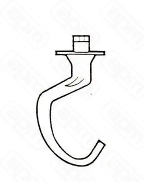 SINMAG EQCORP Крюк для миксера серии SM мод SM 100