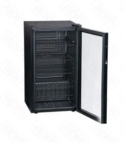 ШКАФ ХОЛОДИЛЬНЫЙ СО СТЕКЛОМ COOLEQ TBC-85 ЧЕРНЫЙ