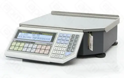 Весы с печатью этикеток ШТРИХ-ПРИНТ ФI 15-25 Д2И1 v45 2Мб ГОСТ OIML R76-1-2011