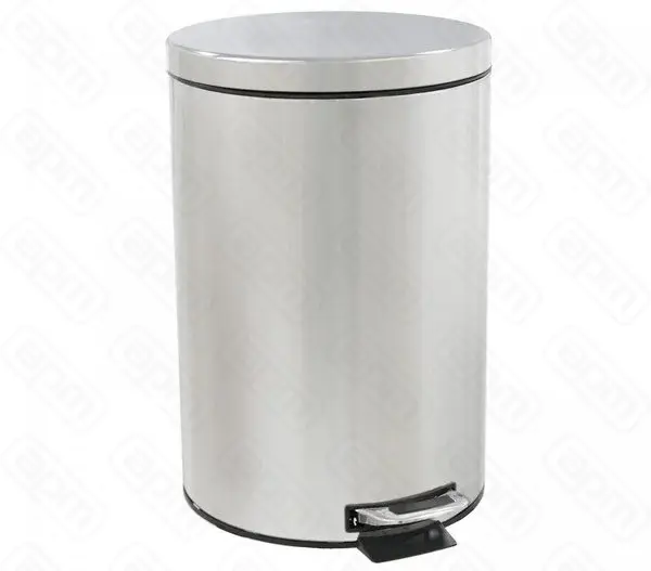 Контейнер для мусора Катунь КТ-90-20С-СД круглый 20 л белый