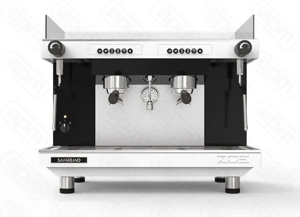 Кофемашина тм Sanremo сер Zoe мод Zoe Tall 2 гр 220В автомат белая
