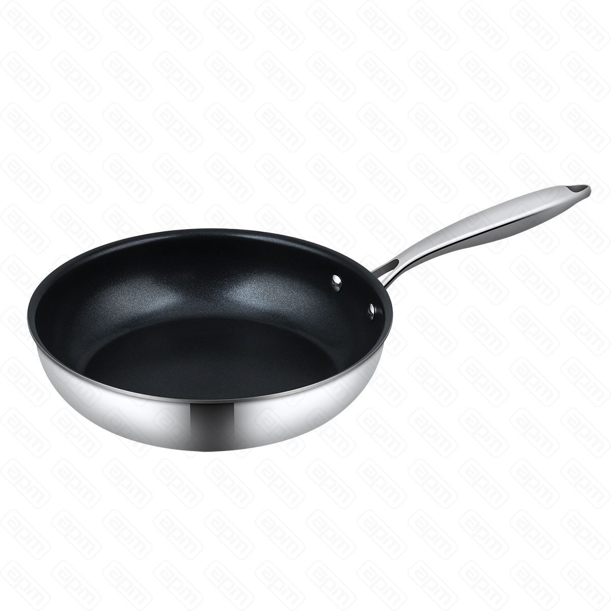 Сковорода 30 см h 45 см New Kitchen нерж3-х слойнаяс антиприг покр ИНДУКЦИЯ PL Proff Cuisine