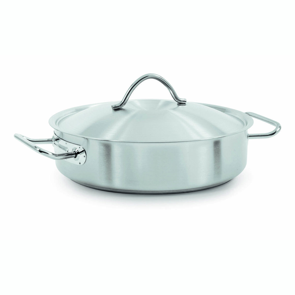 Кастрюля с крышкой 2214 см 5 литровнержавеющая сталь 1810