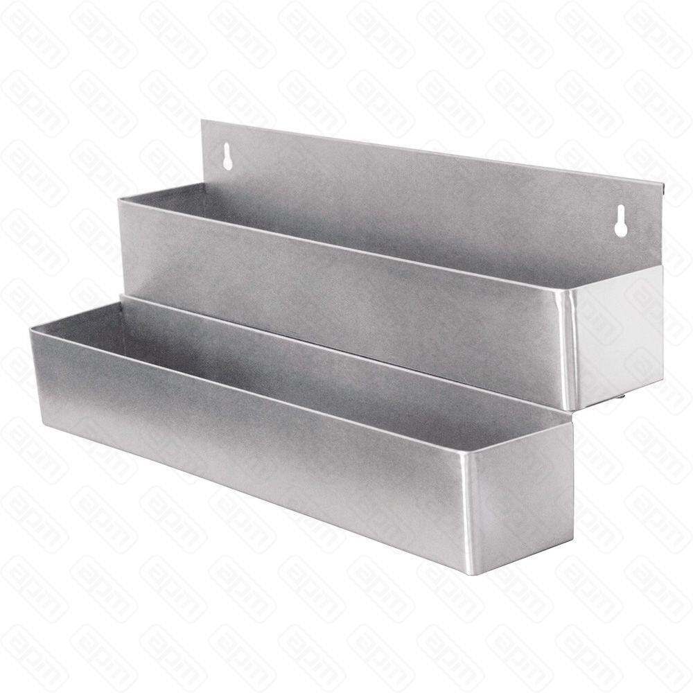 Подставка барная на 16 бутылок 2 яруса 812125 см нержавейка PL - BarWare