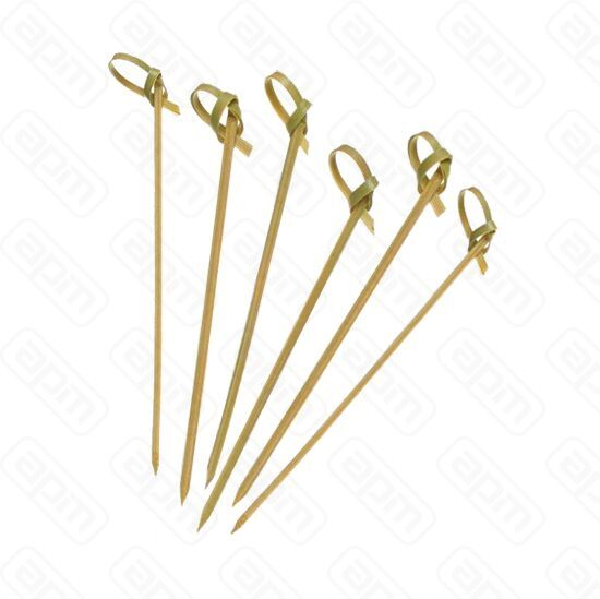 Шпажка бамбуковая Крючок 15 см 100 шт в упаковке