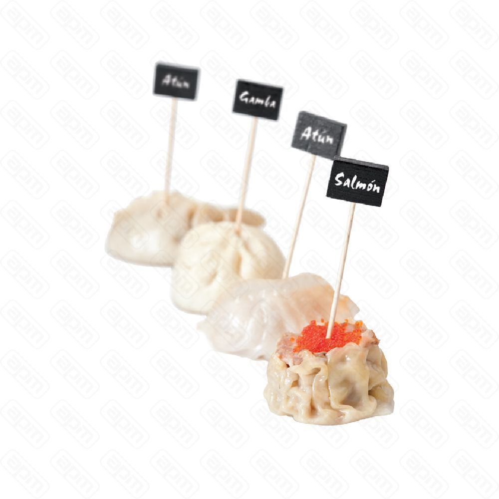 Пика Грифельная доска 9 см бамбук 100 шт Garcia de PouИспания