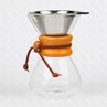 Кофейный стеклянный чайник c фильтром из нержавеющей стали 400 мл PL Proff Coffee