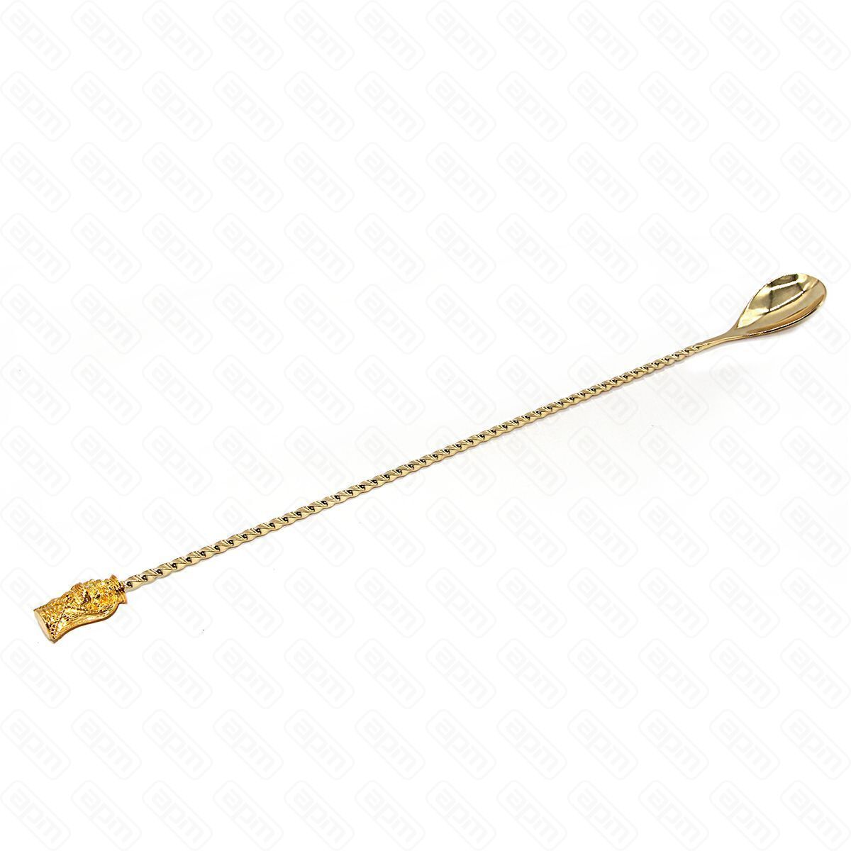 Ложка барная ТИКИзолотой цвет 33 см  PL- Barbossa