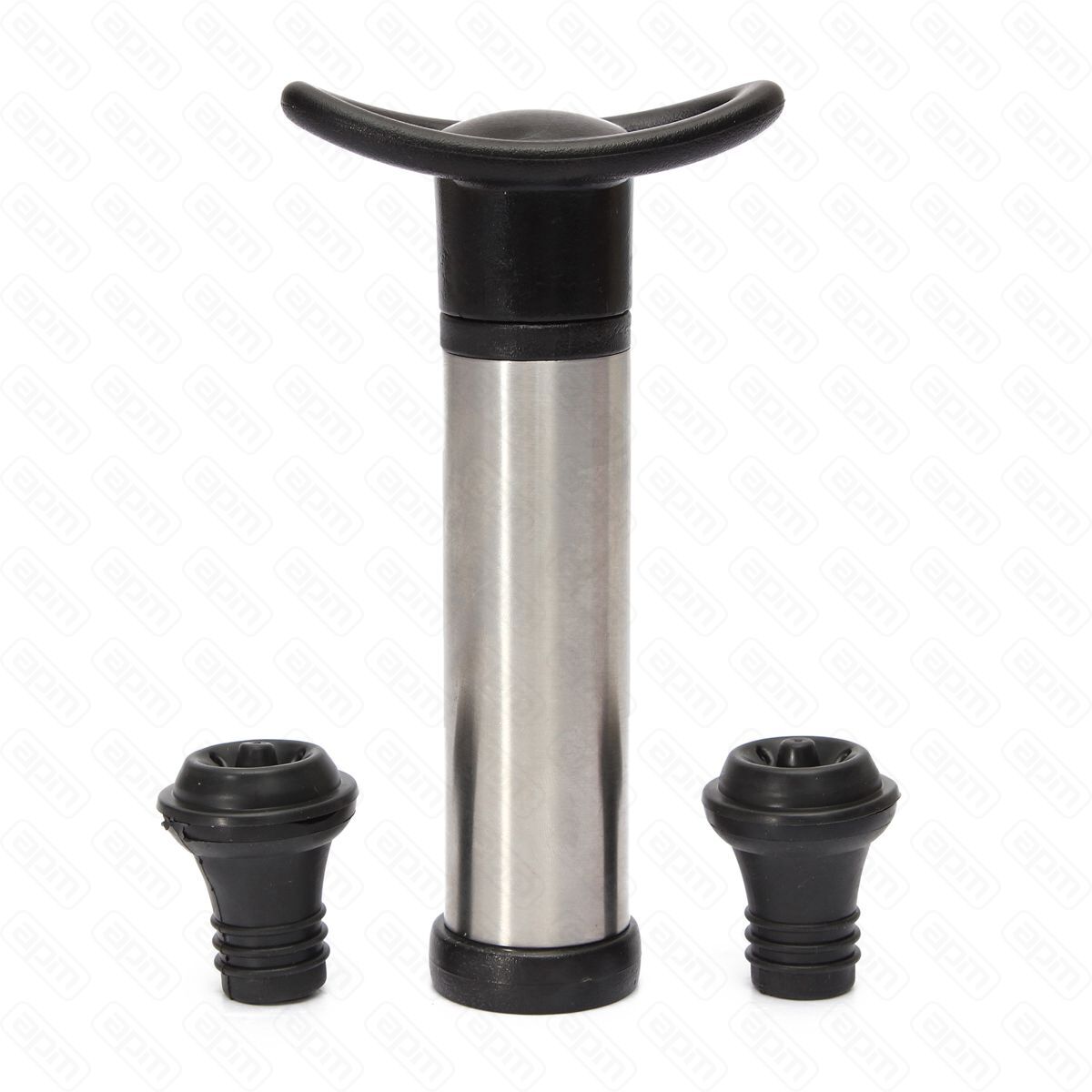 Вакуумный насос для вина пластиковый хром  PL-Barbossa