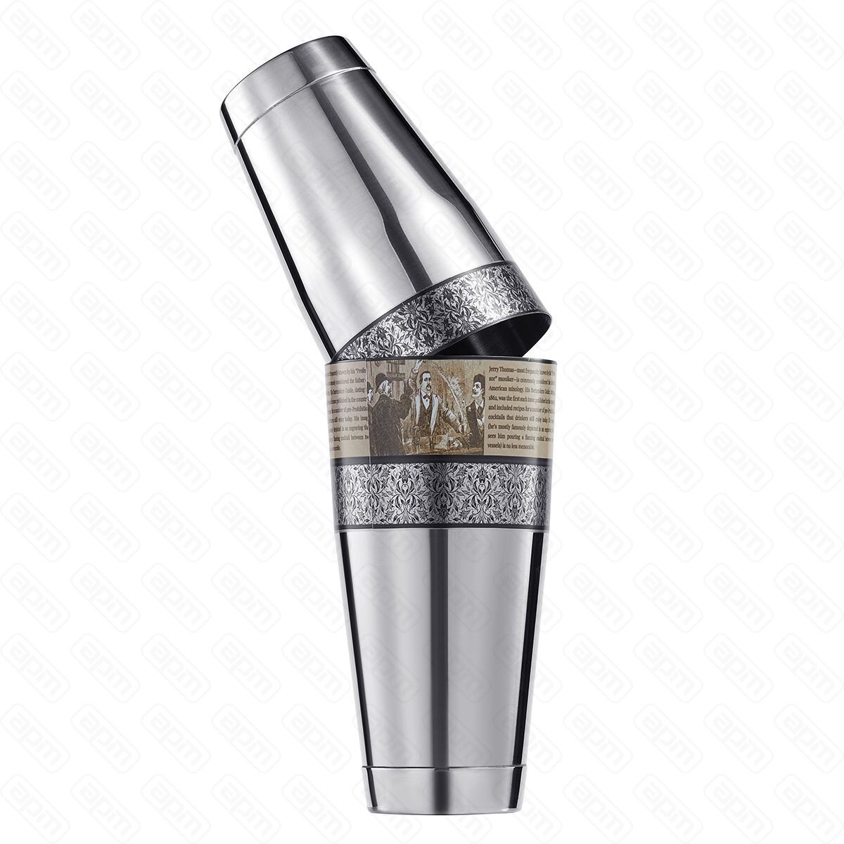 Бостонский шейкер Jerry Thomas Tin On Tin 700 мл нержавеющая сталь PL- Barbossa
