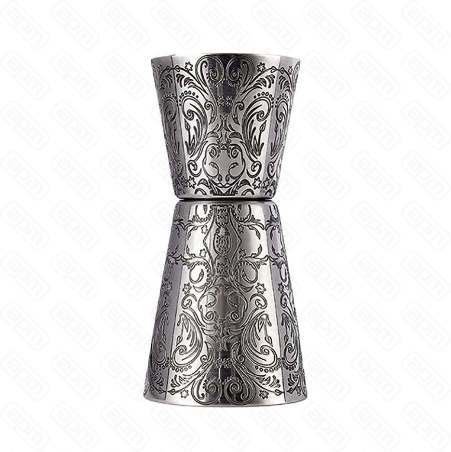 Джиггер Floral  2040 мл нержавеющая сталь PL- Barbossa