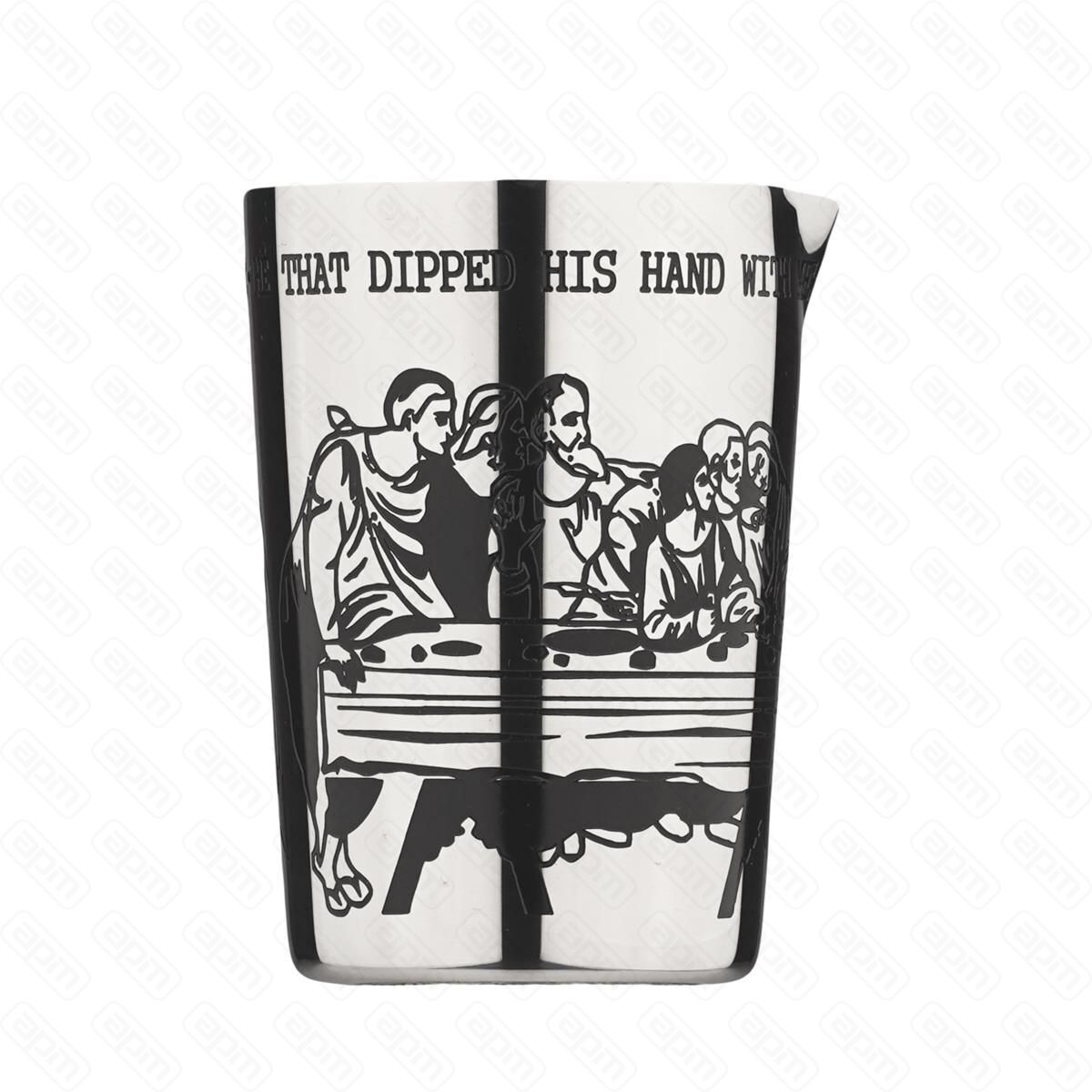 Стакан барный для смешивания напитков MIXOLOGYнержавеющая сталь450 мл PL- Barbossa