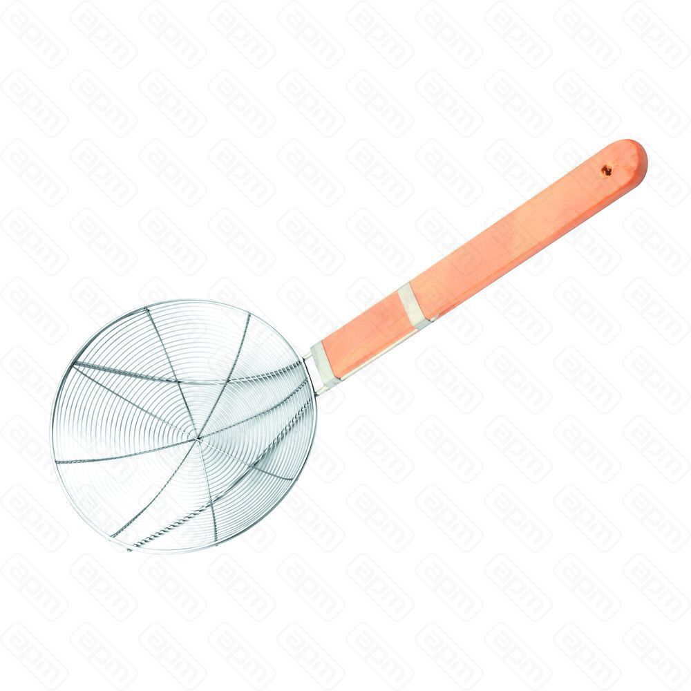 Шумовка сетчатая с деревянной ручкой d 225 см l 50 см  PL Proff Cuisine