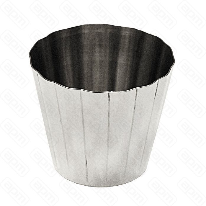 Форма для запекания рифленый край d 6 см h 65 см нержавейка PL Proff Cuisine