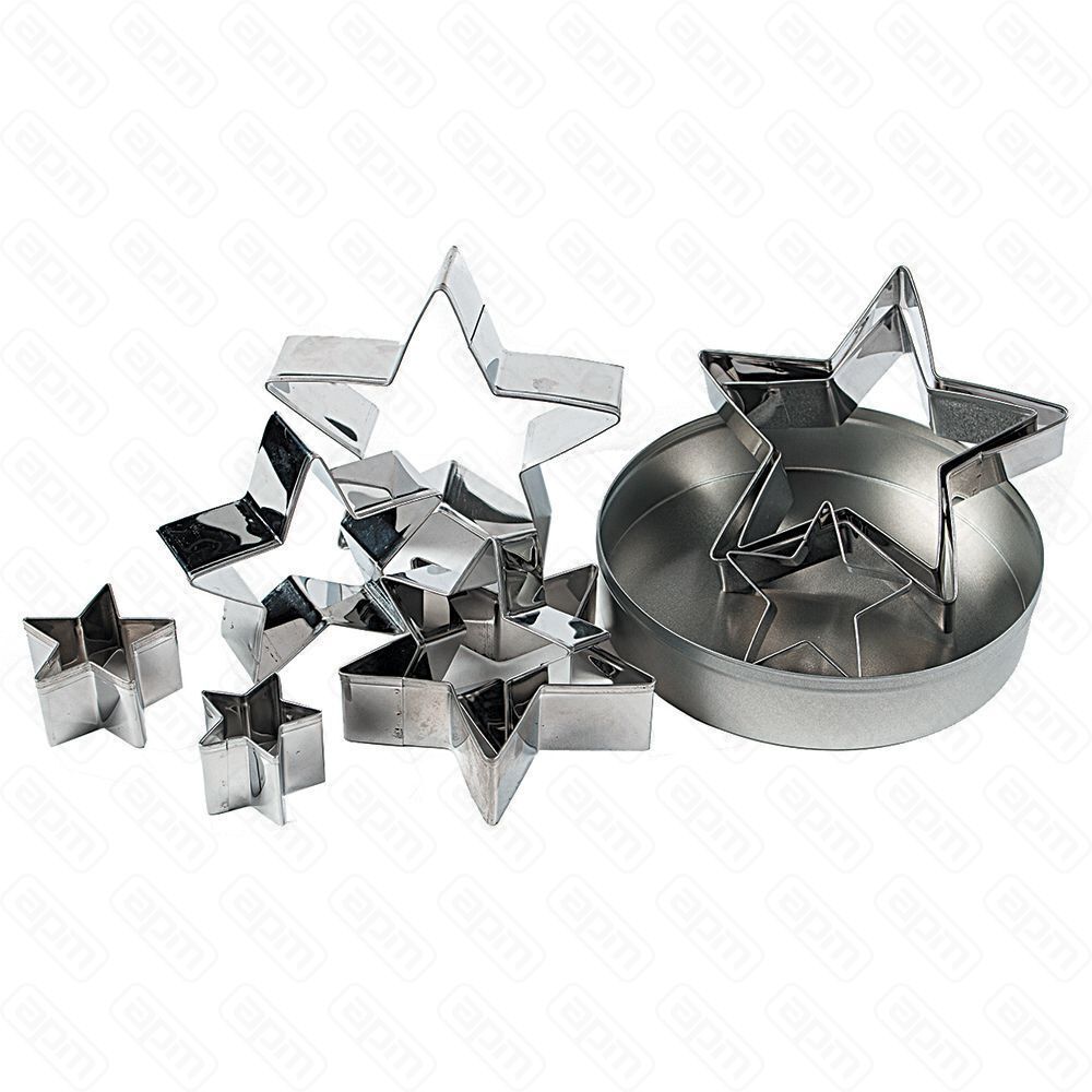 Набор кондитерских форм Звезда h 3 см d 3 4 5 6 7 8 9 10 12 см PL Proff Cuisine