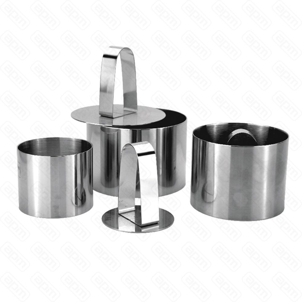 Набор кондитерских колец PL Proff Cuisine 3 шт  пресс 7580 мм 6580 мм 8950 мм PL Proff