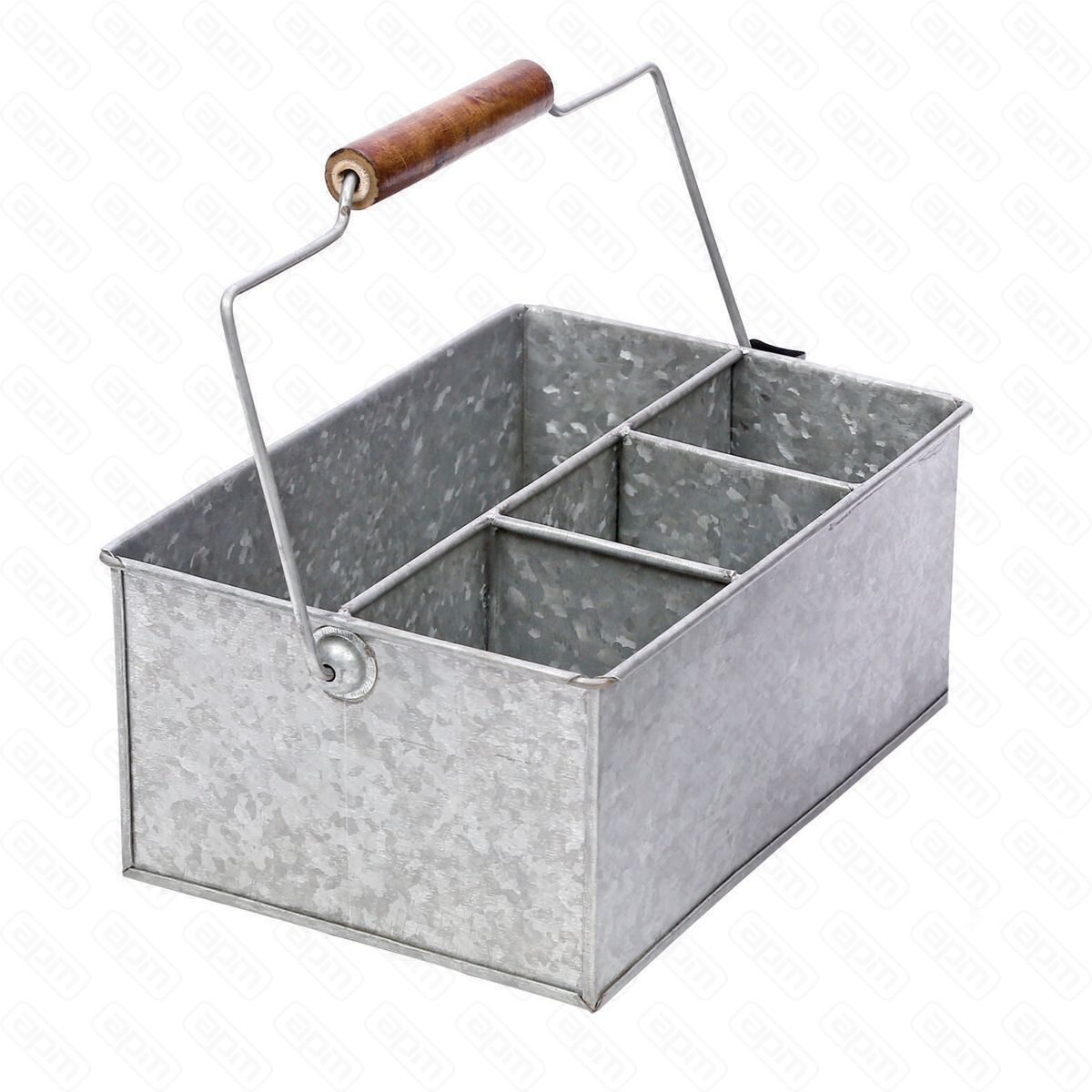 Подставка под специи метална 4 предмета с ручкой  PL