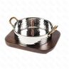 Сковородка Hammered на деревянной подставке d 155 см 890 мл нержавейка PL Proff Cuisine