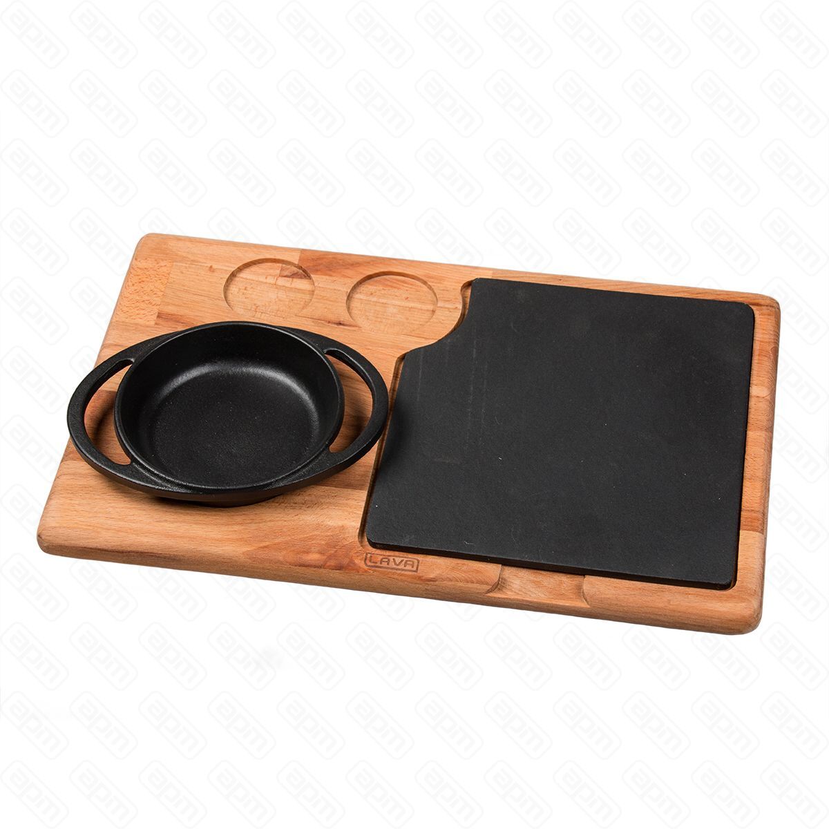 Набор дподачи сковородка d12смна дподставке LAVA