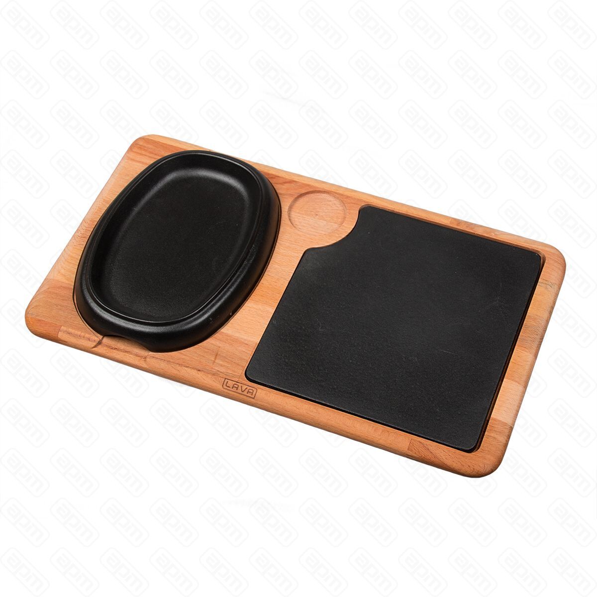 Сковородка овальная 1219см на дподставке LAVA