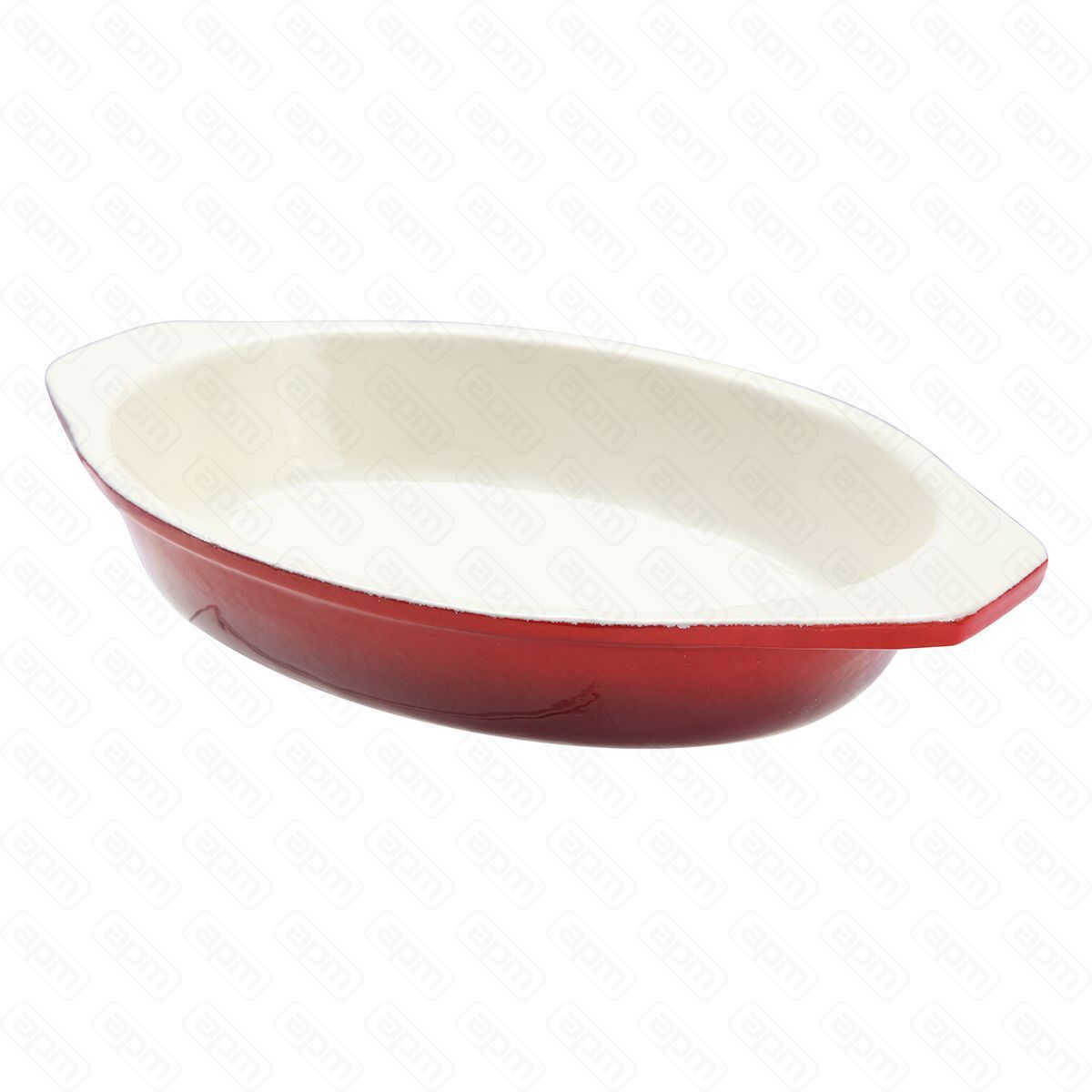 Сковородка овальная  20 смчугун с эмалированным покрытием PL Proff Cuisine