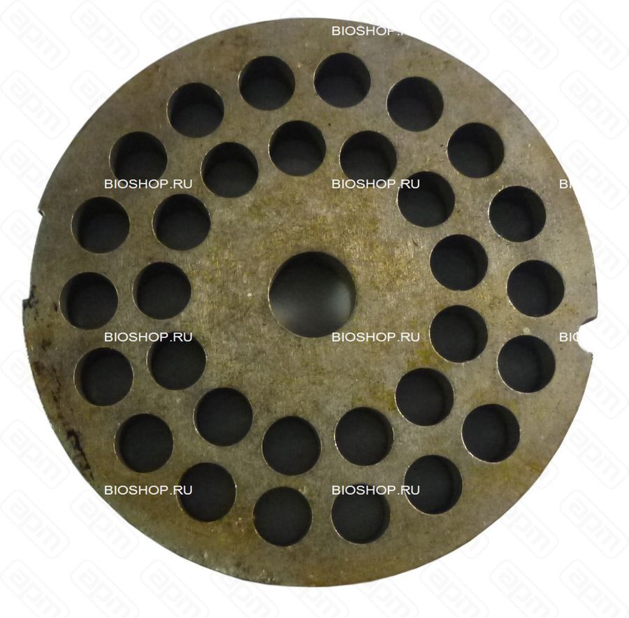 Решетка для мясорубки  82 мм отверстия 8 мм