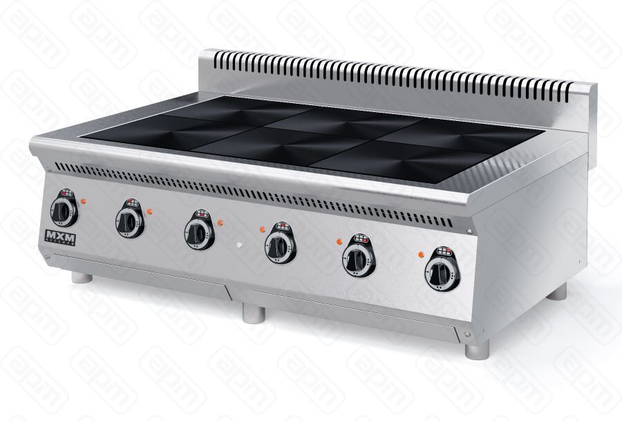 Плита электрическая ПЭ67Н-02 6 конфорок настольная нерж