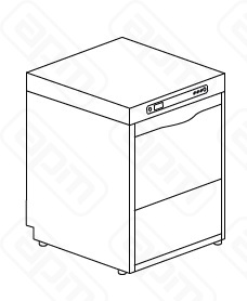 МАШИНА ПОСУДОМОЕЧНАЯ DIHR DS 40 TDDEPSМОРСКВЕР220В50ГЦ БЕЗ НЕЙТРСПЕЦНОЖКИ